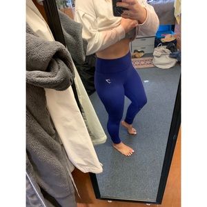 Purple gym shark leggings! Needs a new home!